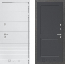 Дверь Лабиринт (LABIRINT) Трендо 11 Графит софт