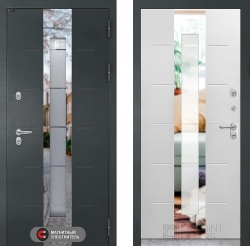 Дверь Лабиринт (LABIRINT) Тундра с терморазрывом и стеклопакетом
