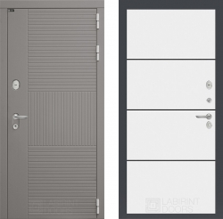 Дверь Лабиринт (LABIRINT) Формо 25 Белый софт