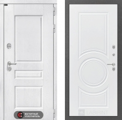 Дверь Лабиринт (LABIRINT) Versal 23 Белый софт