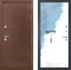 Дверь Лабиринт (LABIRINT) Термо Лайт 28 Под покраску