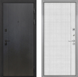 Дверь Интекрон Профит Black ФЛ-295 В-07 с молдингом Лофт белый