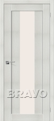 Межкомнатные двери Порта-25 alu (Bianco Veralinga)